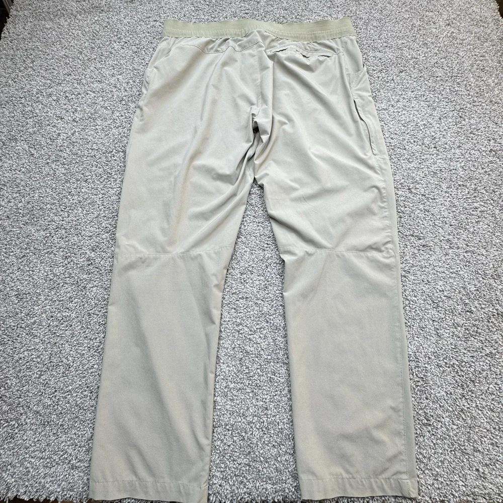 The North Face Pants Mens 40x32 Khaki Nylon Performance Hiking Fishing‎
